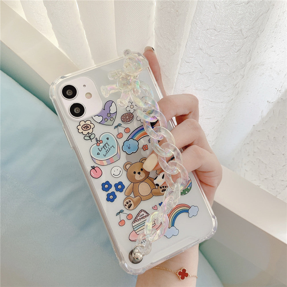 Bear Chain Phone Case