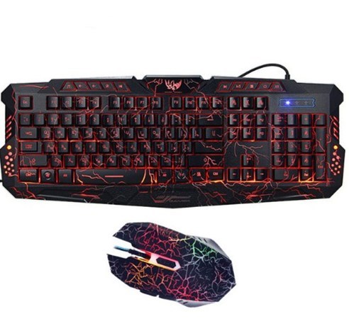 Colorful Luminous gaming Keyboard + Mouse Set