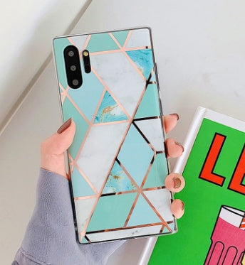 Electroplated Marble Phone Case