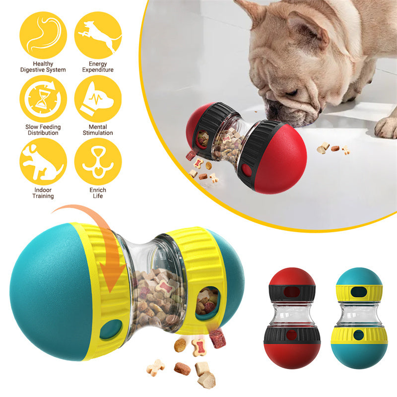 Leaky Food Ball Puzzle Pet Toy