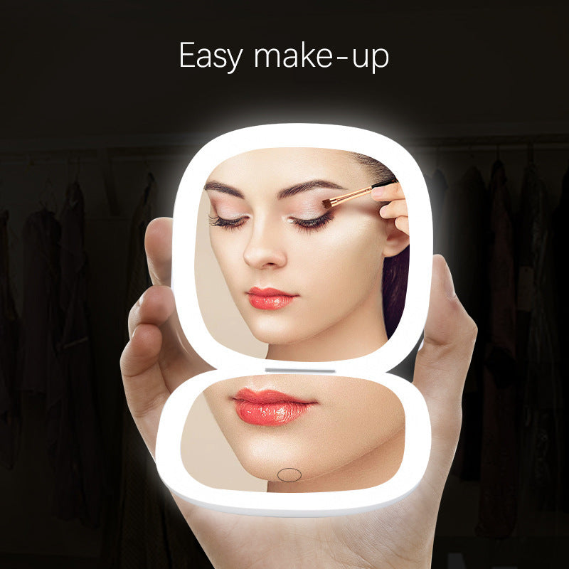 Handheld LED Make-up Mirror