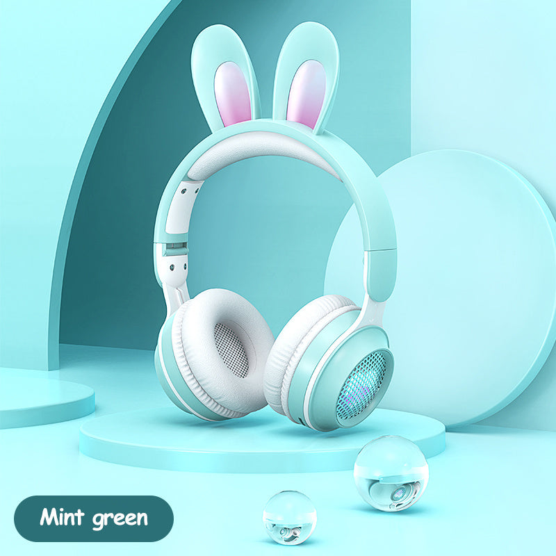 Wireless Luminous Rabbit Ears Headphones