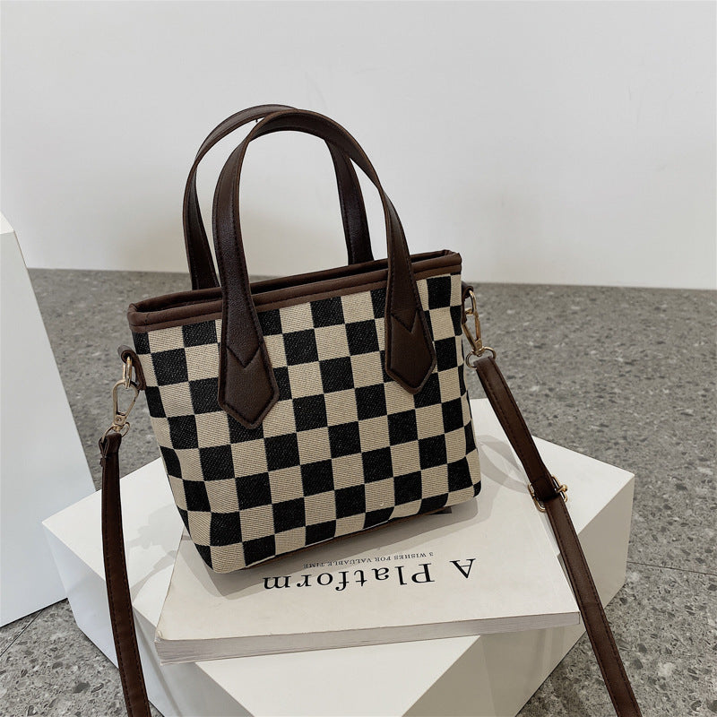 Checkerboard Handbag