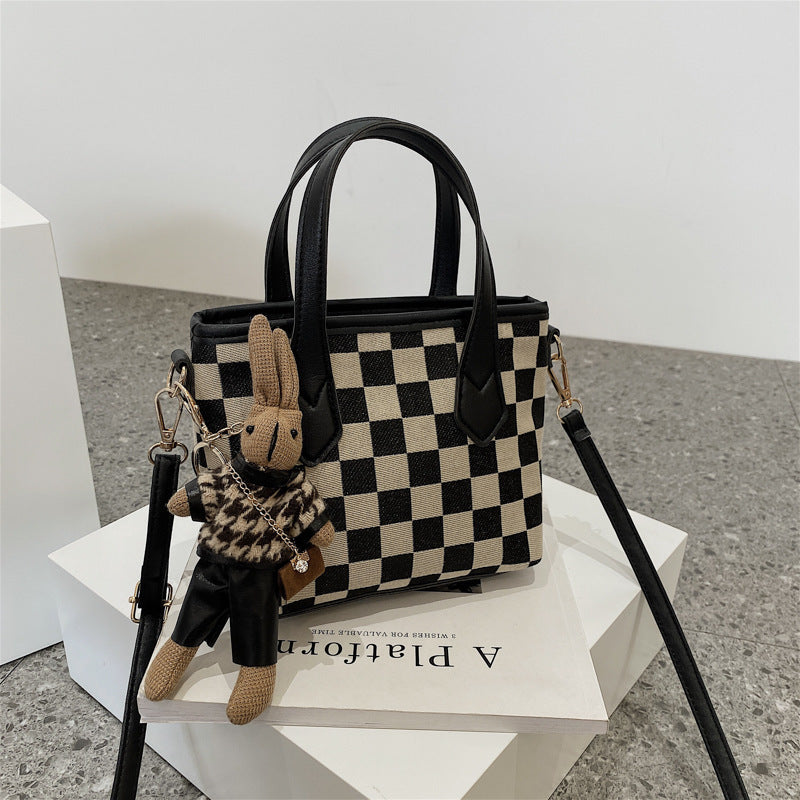 Checkerboard Handbag