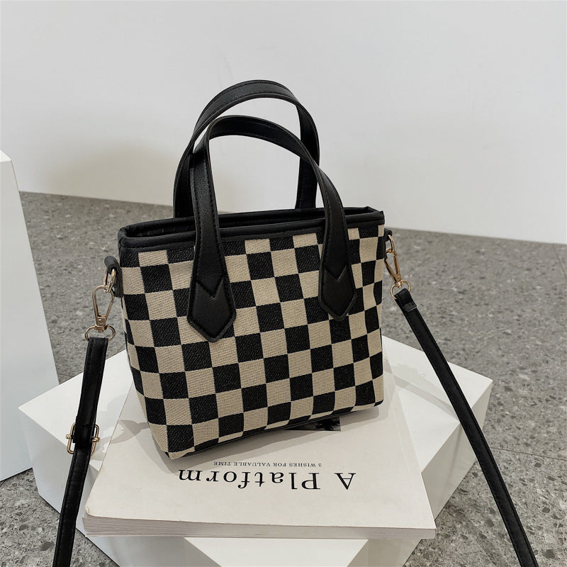 Checkerboard Handbag