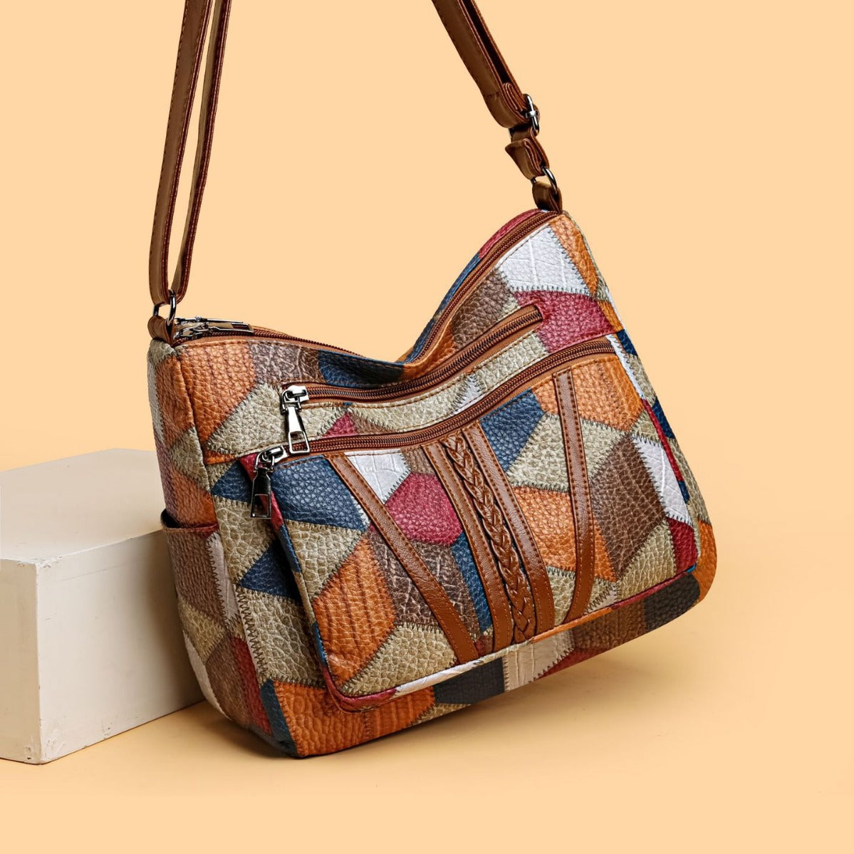 Multi-pocket Crossbody Bag