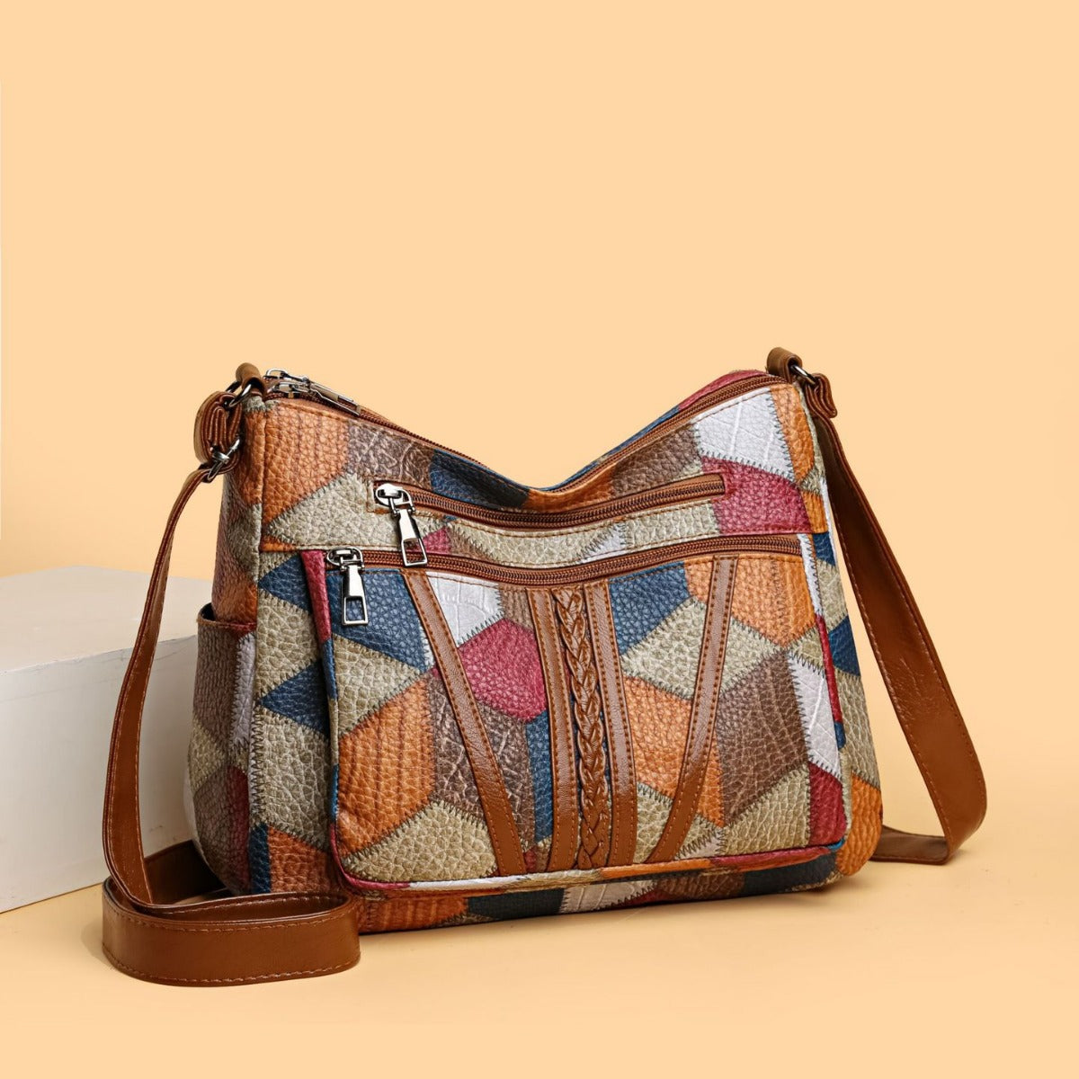 Multi-pocket Crossbody Bag