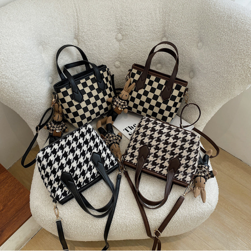 Checkerboard Handbag