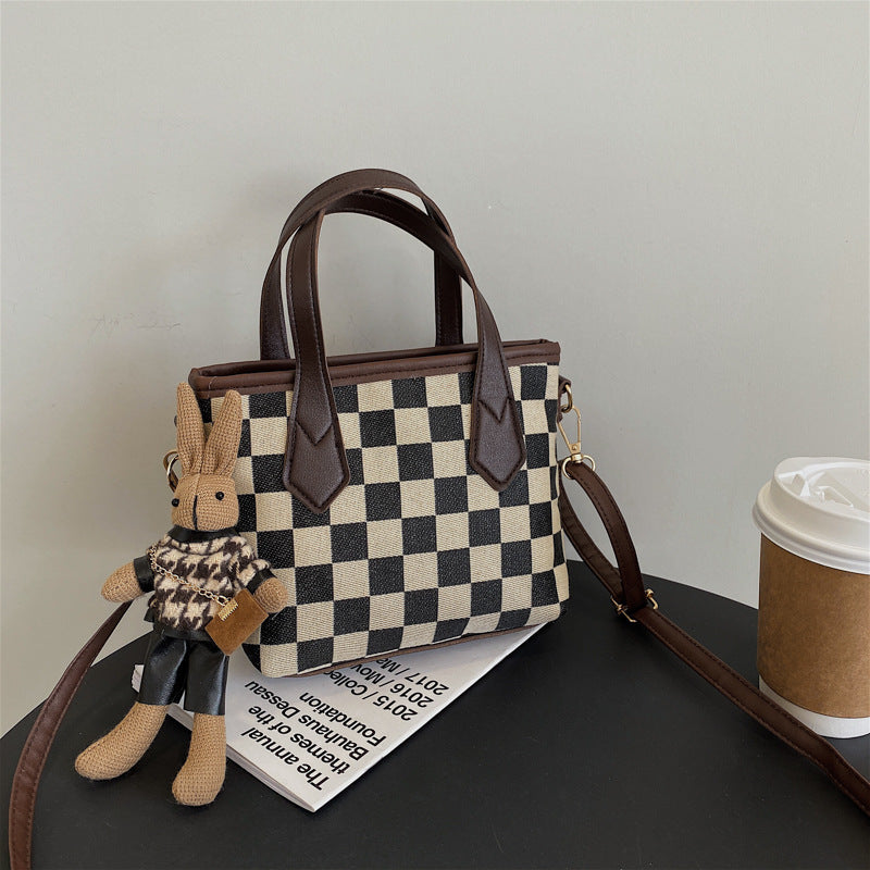 Checkerboard Handbag